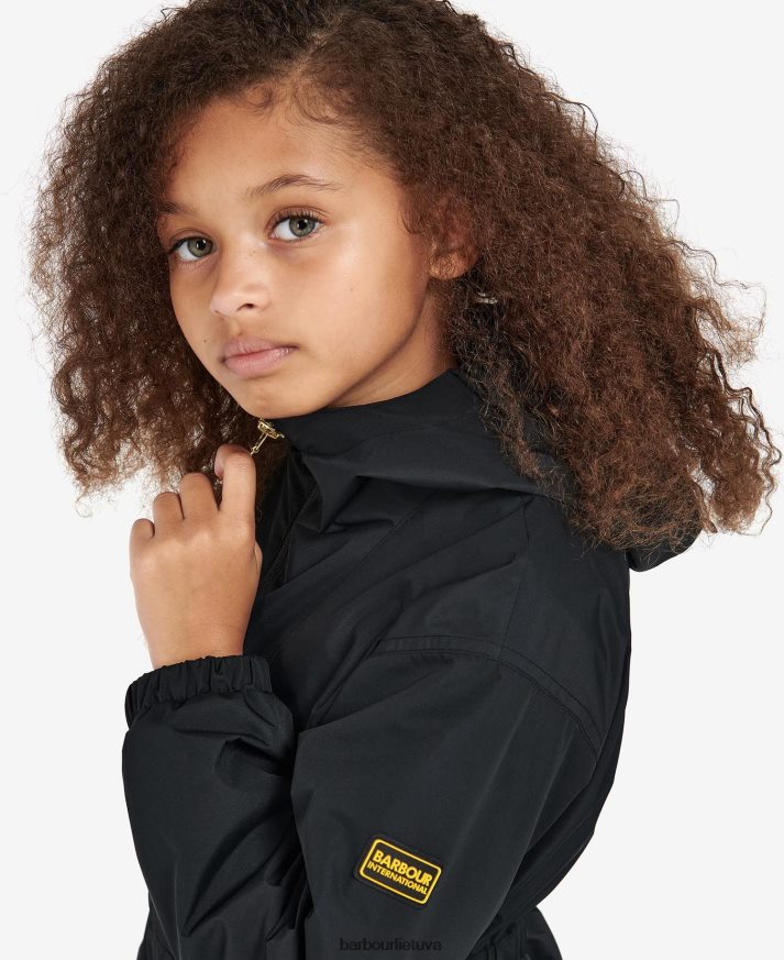 apranga Barbour valtteri dušui atspari striukė klasikinis juodas mergaites 6F6D802558