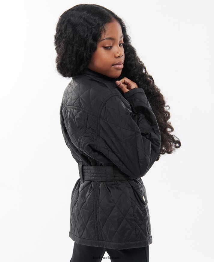 apranga Barbour dygsniuota striukė su sklandytuvu pelenų rožinė mergaites 6F6D802547