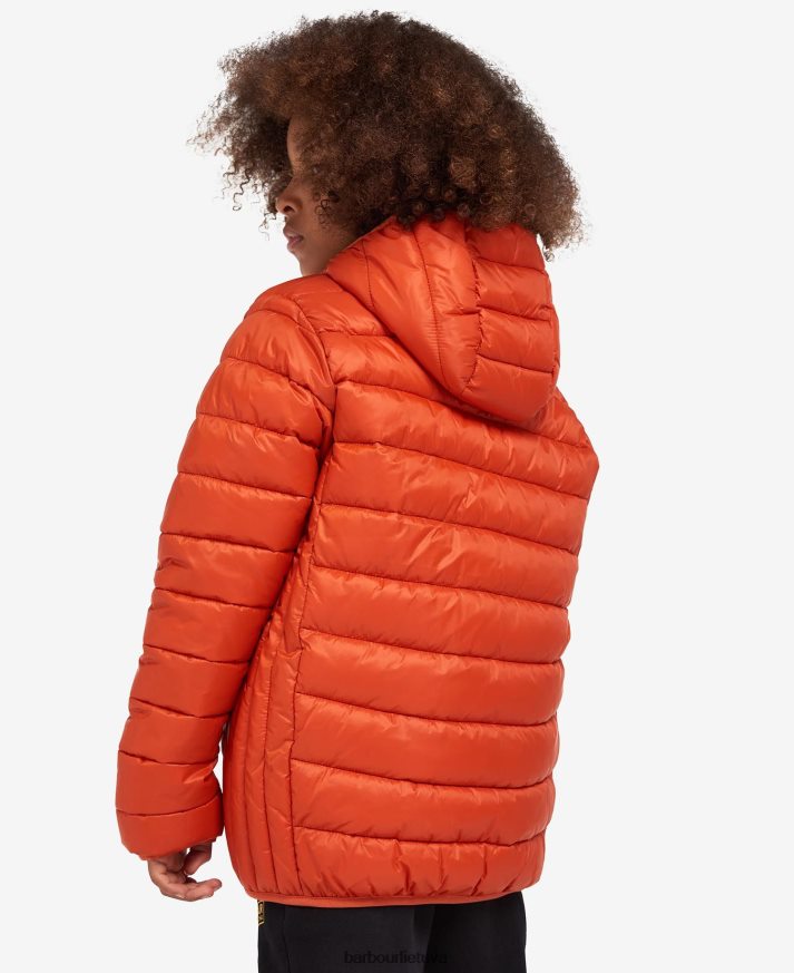 apranga Barbour ouston dygsniuota striukė su gobtuvu juoda/geltona berniukai 6F6D802477