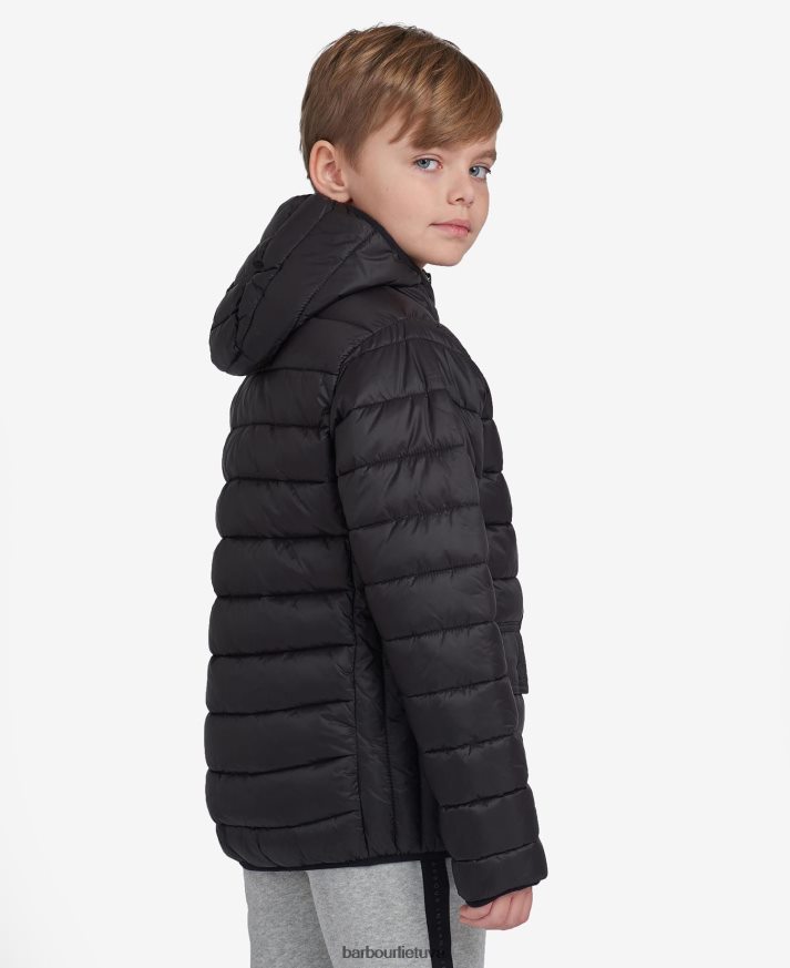 apranga Barbour ouston dygsniuota striukė su gobtuvu tikra mėlyna berniukai 6F6D802482