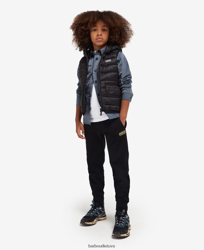 apranga Barbour lenktynininko liemenė su gobtuvu klasikinis oranžinis berniukai 6F6D802495