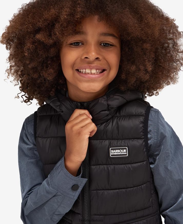 apranga Barbour lenktynininko liemenė su gobtuvu klasikinis oranžinis berniukai 6F6D802495