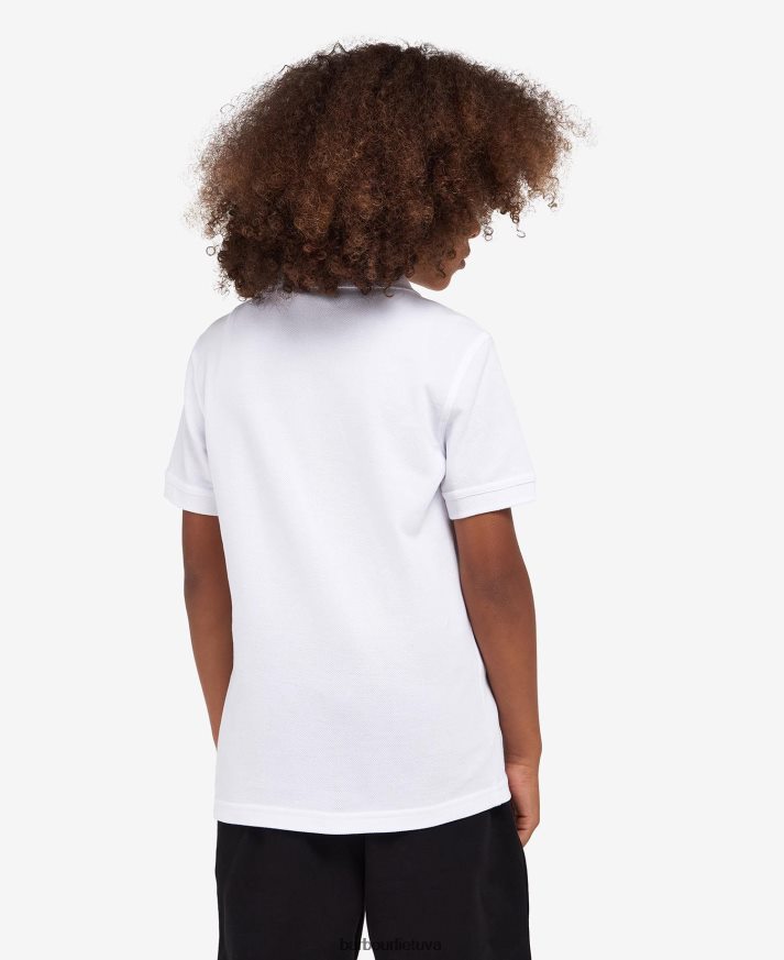 apranga Barbour formulės polo marškinėliai aštrus apelsinas berniukai 6F6D802533