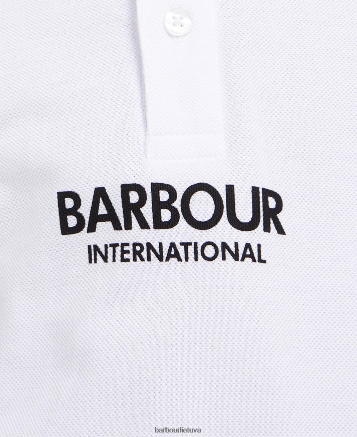 apranga Barbour formulės polo marškinėliai aštrus apelsinas berniukai 6F6D802533