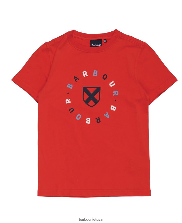 apranga Barbour georgie marškinėliai vynmedžio žalia berniukai 6F6D802523