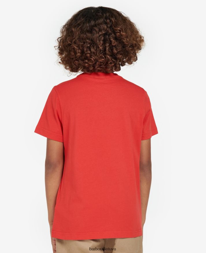 apranga Barbour georgie marškinėliai vynmedžio žalia berniukai 6F6D802523