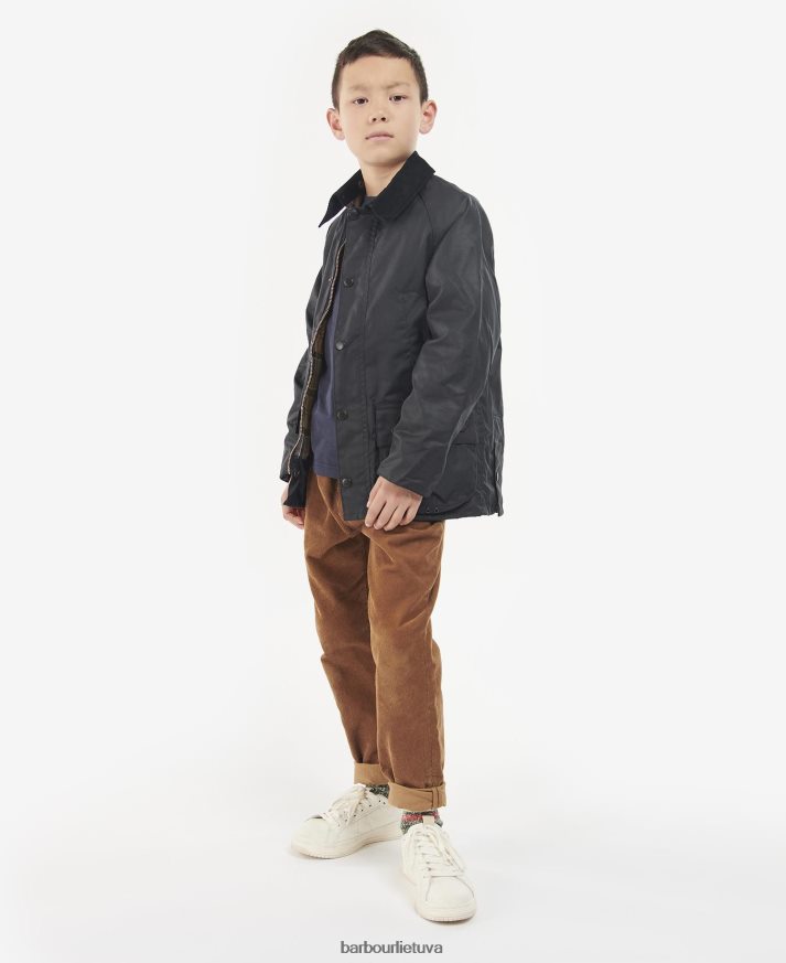 apranga Barbour bedale vaškuotas švarkas karinis jūrų laivynas berniukai 6F6D802473