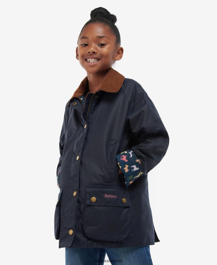 apranga Barbour gile vaškuotas švarkas archyvas alyvuogių/retro gėlių mergaites 6F6D802543