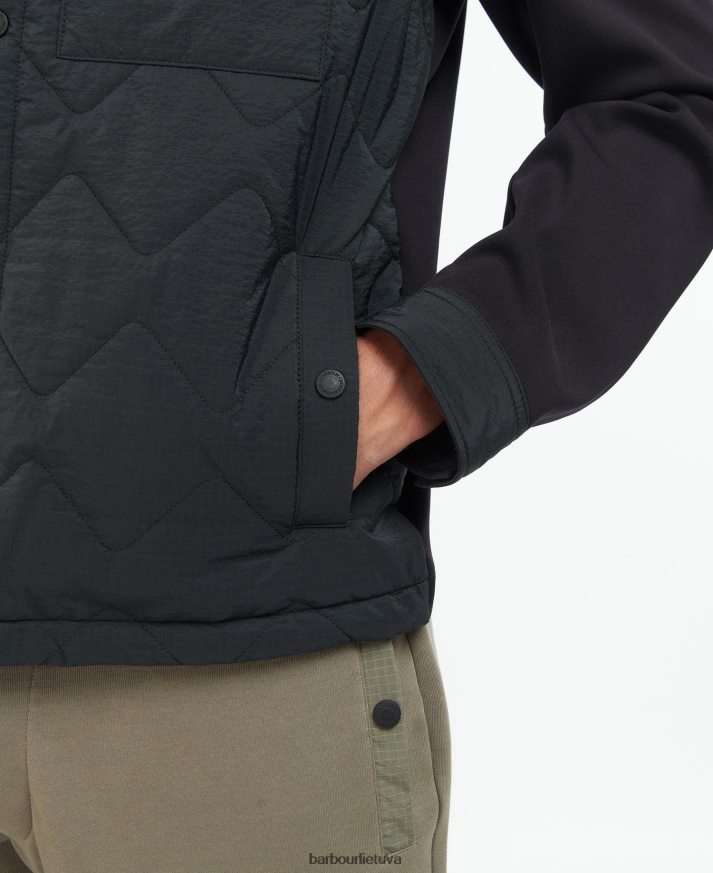 apranga Barbour Bradley dygsniuotų marškinių švarkas tamsus grybas vyrų 6F6D80132