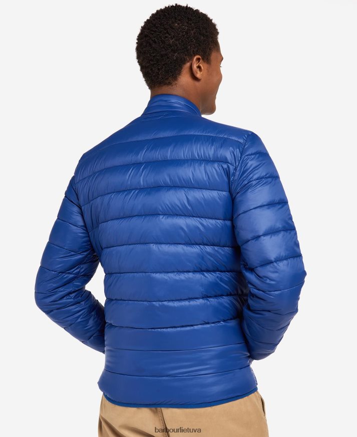 apranga Barbour Penton dygsniuotas švarkas atlantinė mėlyna vyrų 6F6D80144