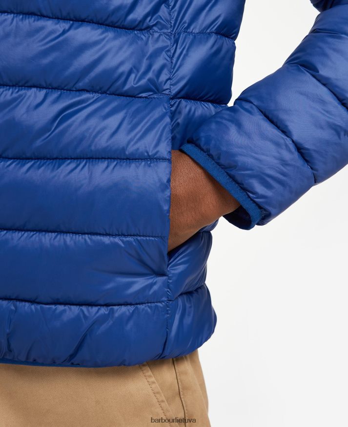 apranga Barbour Penton dygsniuotas švarkas atlantinė mėlyna vyrų 6F6D80144