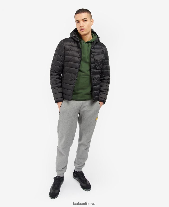 apranga Barbour Racer ouston dygsniuota striukė su gobtuvu šalavijas vyrų 6F6D80101