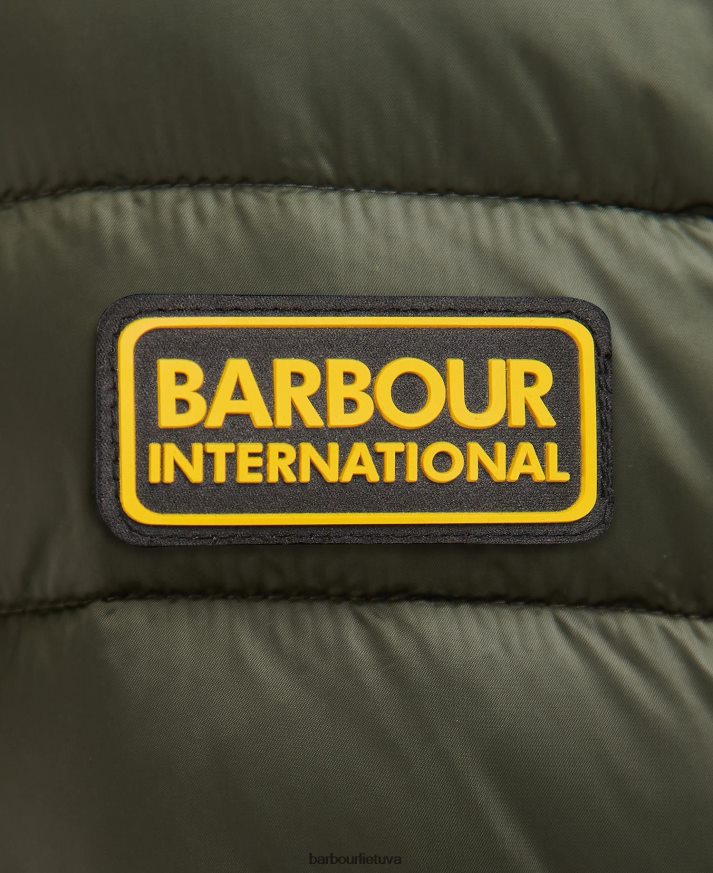 apranga Barbour Racer ouston dygsniuota striukė su gobtuvu šalavijas vyrų 6F6D80115