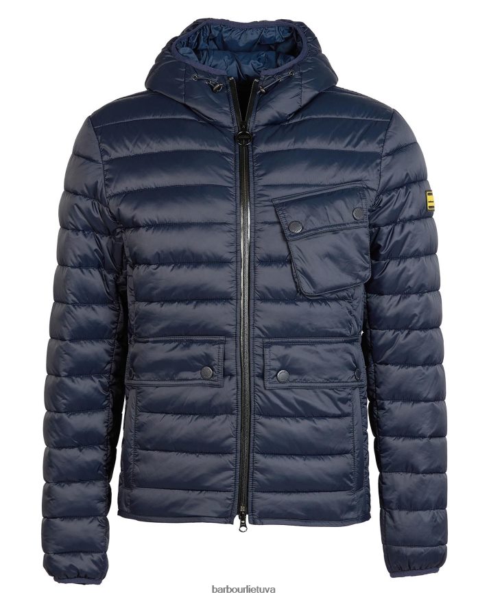 apranga Barbour Racer ouston dygsniuota striukė su gobtuvu šalavijas vyrų 6F6D80123