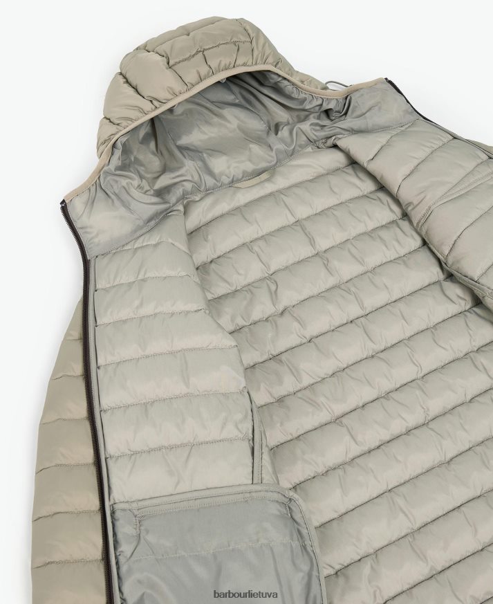 apranga Barbour Racer ouston dygsniuota striukė su gobtuvu juodas vyrų 6F6D80147