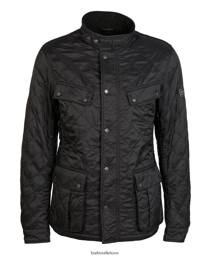apranga Barbour Tourer ariel polar dygsniuotas švarkas anglis vyrų 6F6D80117