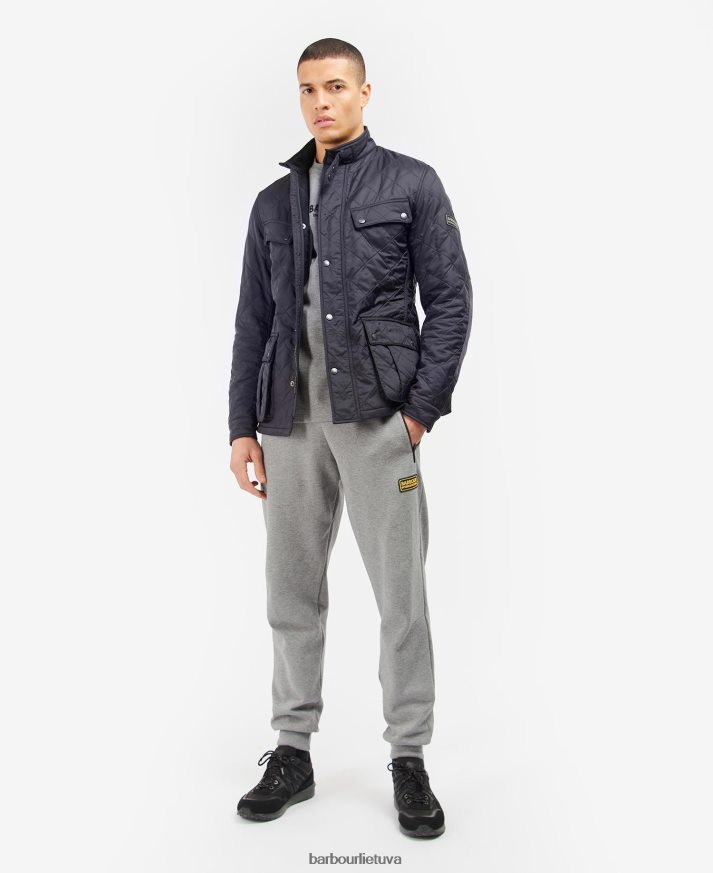 apranga Barbour Tourer ariel polar dygsniuotas švarkas anglis vyrų 6F6D80120