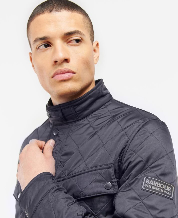 apranga Barbour Tourer ariel polar dygsniuotas švarkas anglis vyrų 6F6D80120