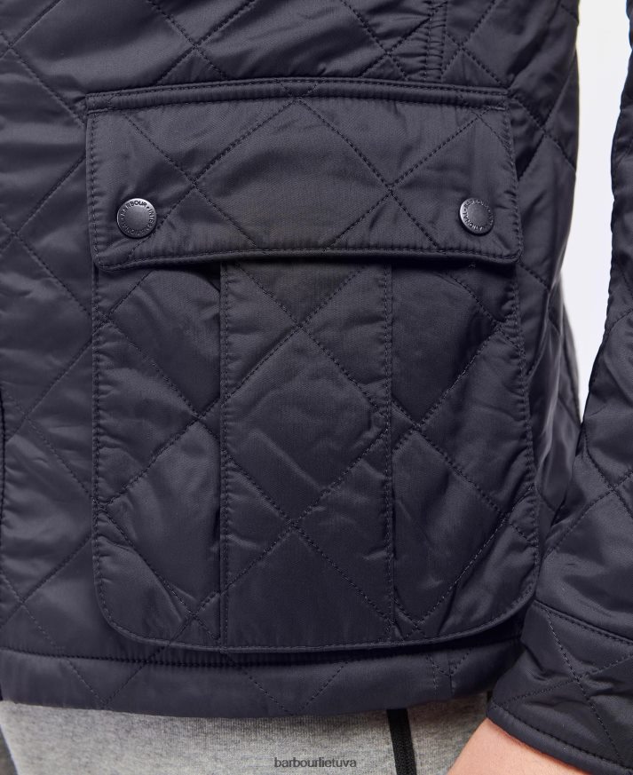 apranga Barbour Tourer ariel polar dygsniuotas švarkas anglis vyrų 6F6D80120