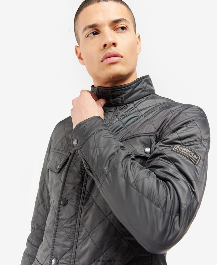 apranga Barbour Tourer ariel polar dygsniuotas švarkas anglis vyrų 6F6D8086