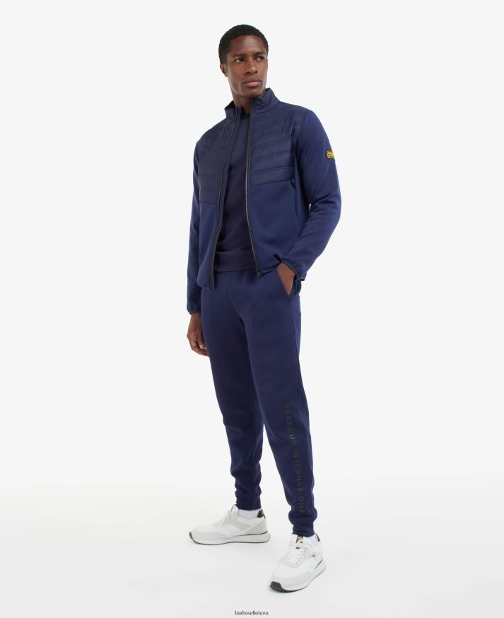 apranga Barbour Vinnie dygsniuotas megztinis rašalo mėlyna vyrų 6F6D80129