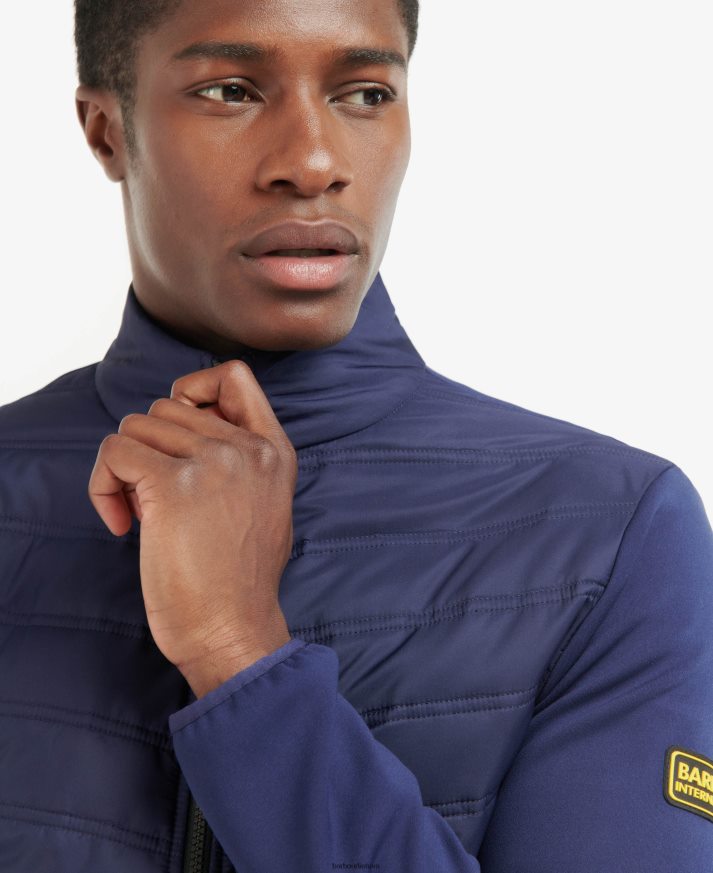 apranga Barbour Vinnie dygsniuotas megztinis rašalo mėlyna vyrų 6F6D80129