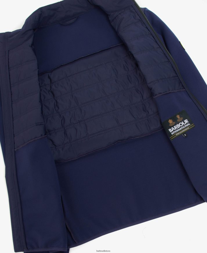 apranga Barbour Vinnie dygsniuotas megztinis rašalo mėlyna vyrų 6F6D80129