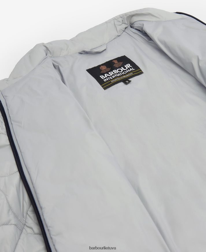 apranga Barbour langfordo dygsniuotas švarkas klasikinis juodas vyrų 6F6D80146