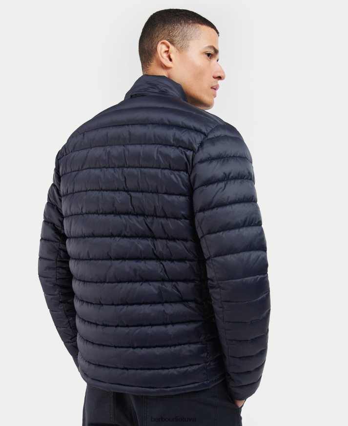 apranga Barbour lenktynininko sparnuotės dygsniuota striukė karinis jūrų laivynas vyrų 6F6D80122