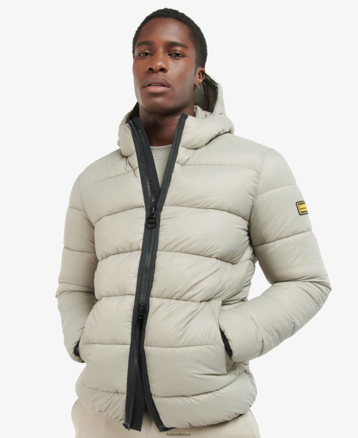 apranga Barbour senas bobber dygsniuotas švarkas betono vyrų 6F6D80136