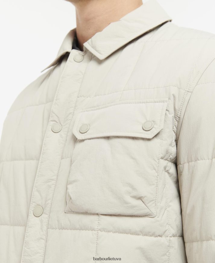 apranga Barbour turistinis dygsniuotas marškinių švarkas klasikinis juodas vyrų 6F6D80135