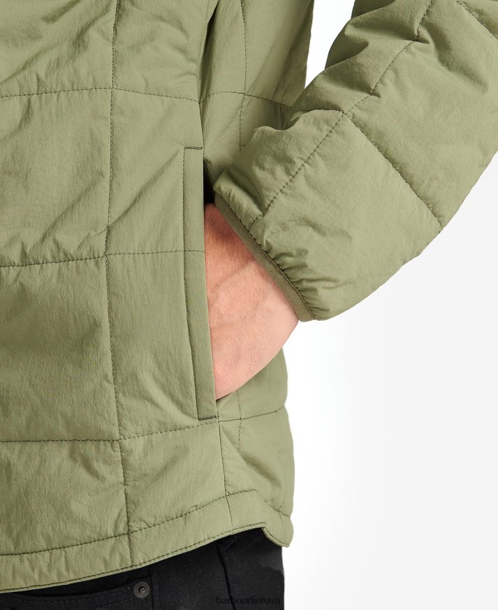 apranga Barbour turistinis dygsniuotas marškinių švarkas klasikinis juodas vyrų 6F6D80141