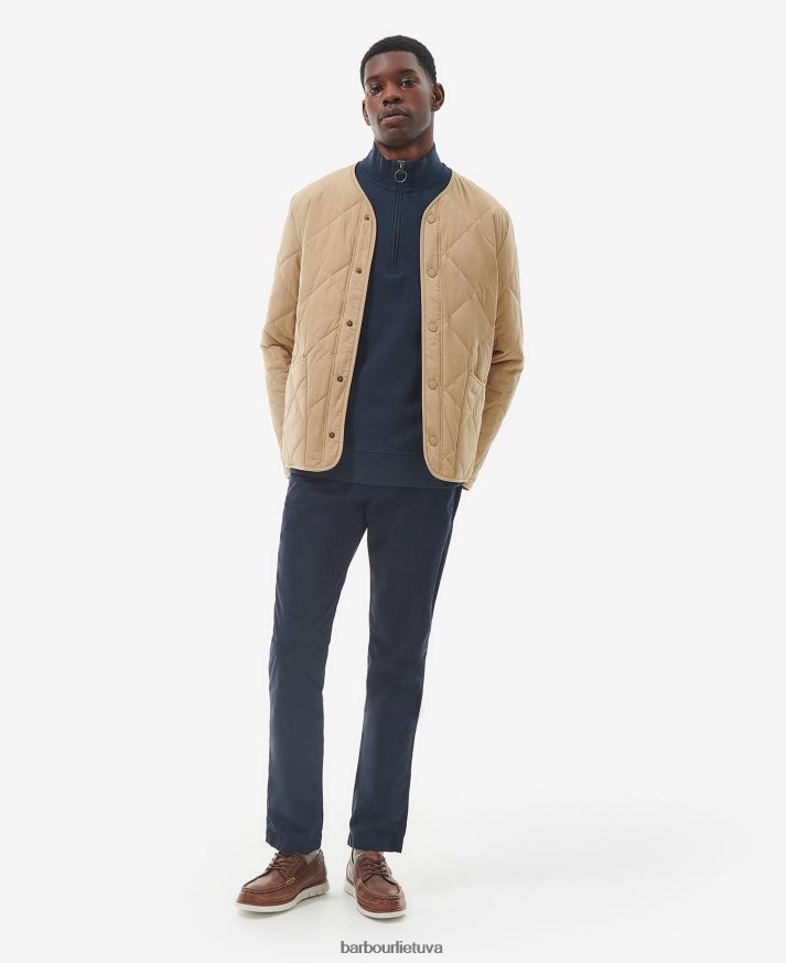 apranga Barbour vasarinė liddesdale dygsniuota striukė kukurūzų stiebas vyrų 6F6D80139