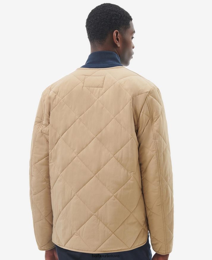 apranga Barbour vasarinė liddesdale dygsniuota striukė kukurūzų stiebas vyrų 6F6D80139