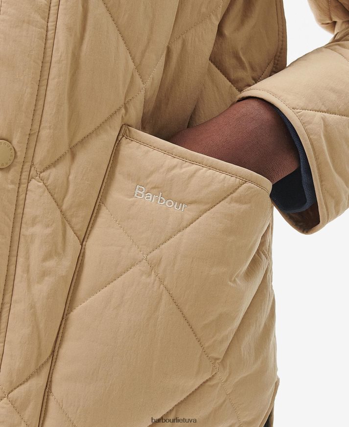 apranga Barbour vasarinė liddesdale dygsniuota striukė kukurūzų stiebas vyrų 6F6D80139