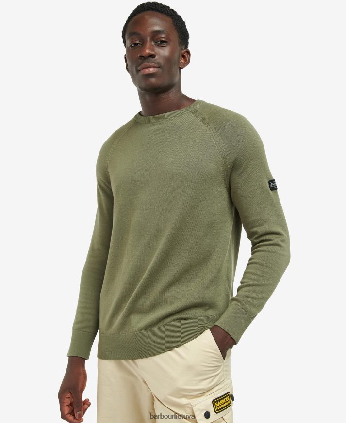 apranga Barbour Medvilninis džemperis su kaklu tarptautinis laivynas vyrų 6F6D801121