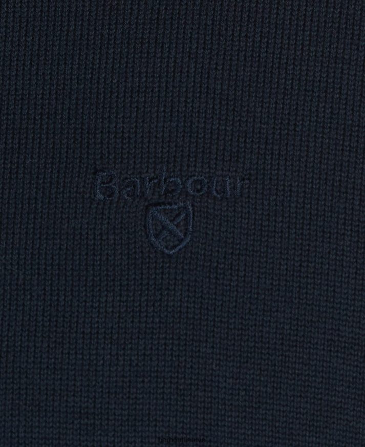 apranga Barbour Pima medvilninis megztinis su kaklu anglis vyrų 6F6D801075