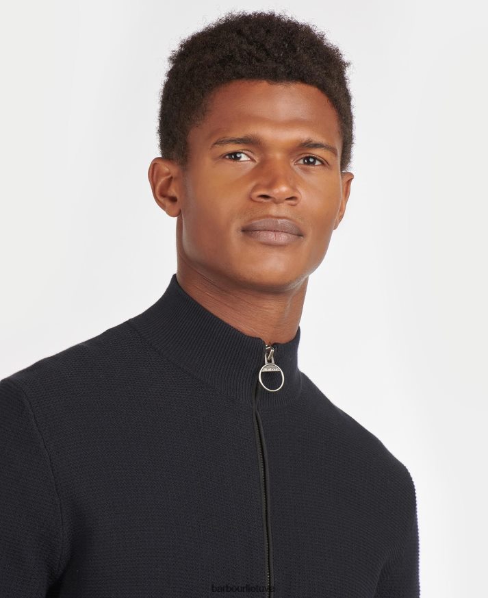 apranga Barbour abhainn užtrauktuku per megztinį pilkas marlas vyrų 6F6D801084