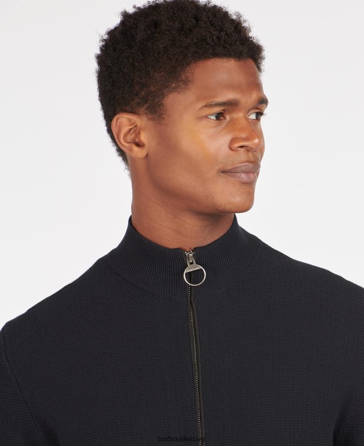 apranga Barbour abhainn užtrauktuku per megztinį pilkas marlas vyrų 6F6D801084