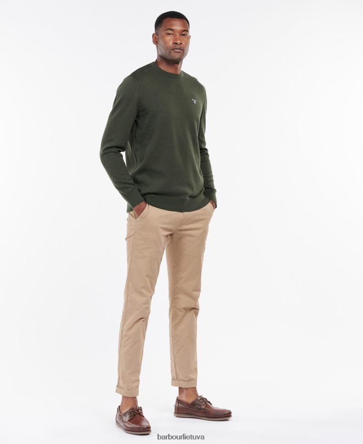 apranga Barbour ekologiškos ekipažo džemperis karinis jūrų laivynas vyrų 6F6D801103