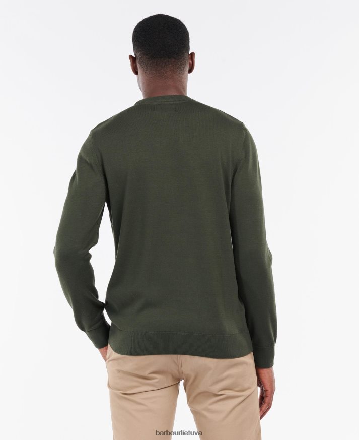 apranga Barbour ekologiškos ekipažo džemperis karinis jūrų laivynas vyrų 6F6D801103