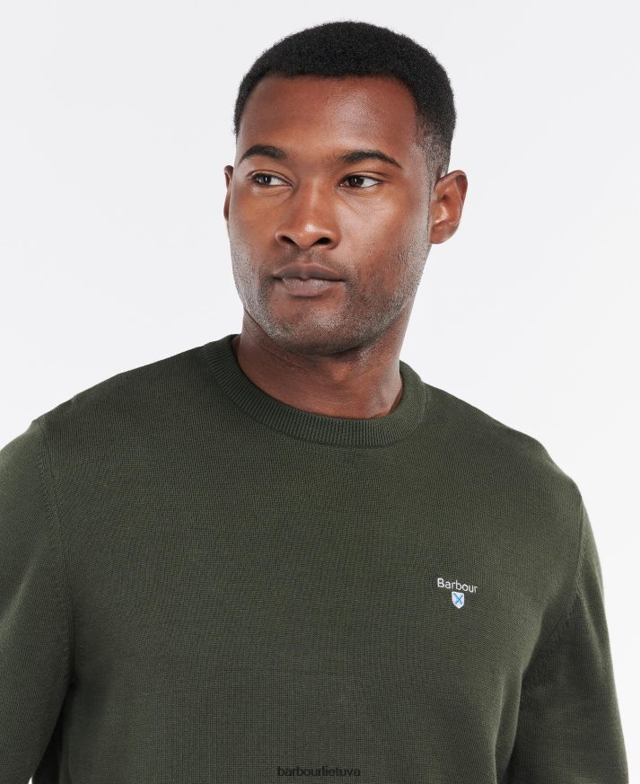apranga Barbour ekologiškos ekipažo džemperis karinis jūrų laivynas vyrų 6F6D801103