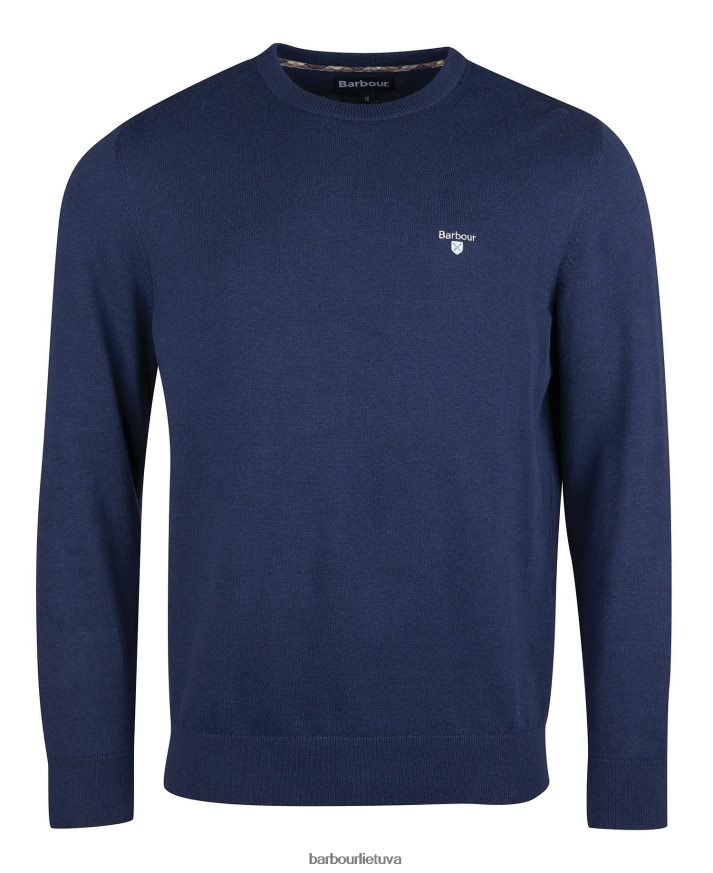 apranga Barbour ekologiškos ekipažo džemperis karinis jūrų laivynas vyrų 6F6D801112