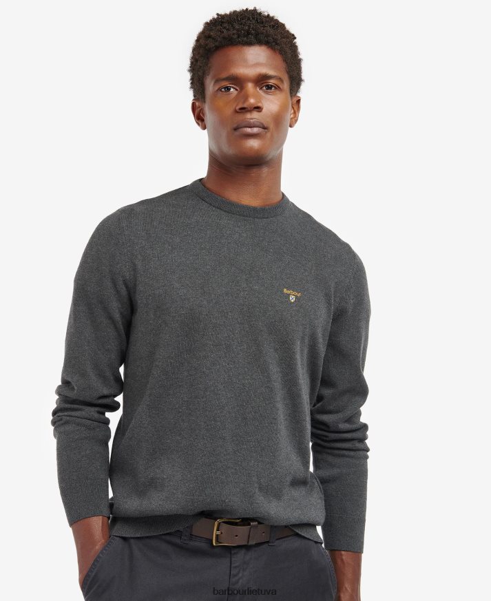 apranga Barbour ekologiškos ekipažo džemperis karinis jūrų laivynas vyrų 6F6D801124