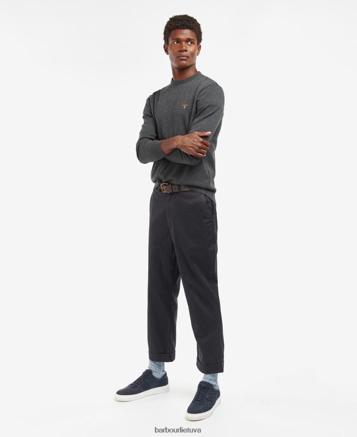 apranga Barbour ekologiškos ekipažo džemperis karinis jūrų laivynas vyrų 6F6D801124