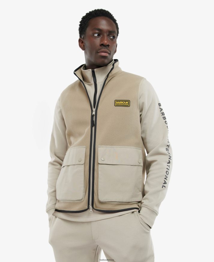 apranga Barbour ąžuolo vilnos liemenė betono vyrų 6F6D801133