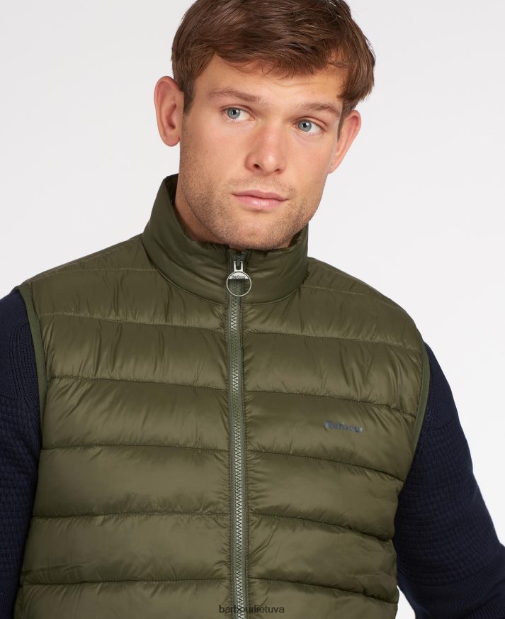 apranga Barbour bretby gilet alyvuogių vyrų 6F6D80231
