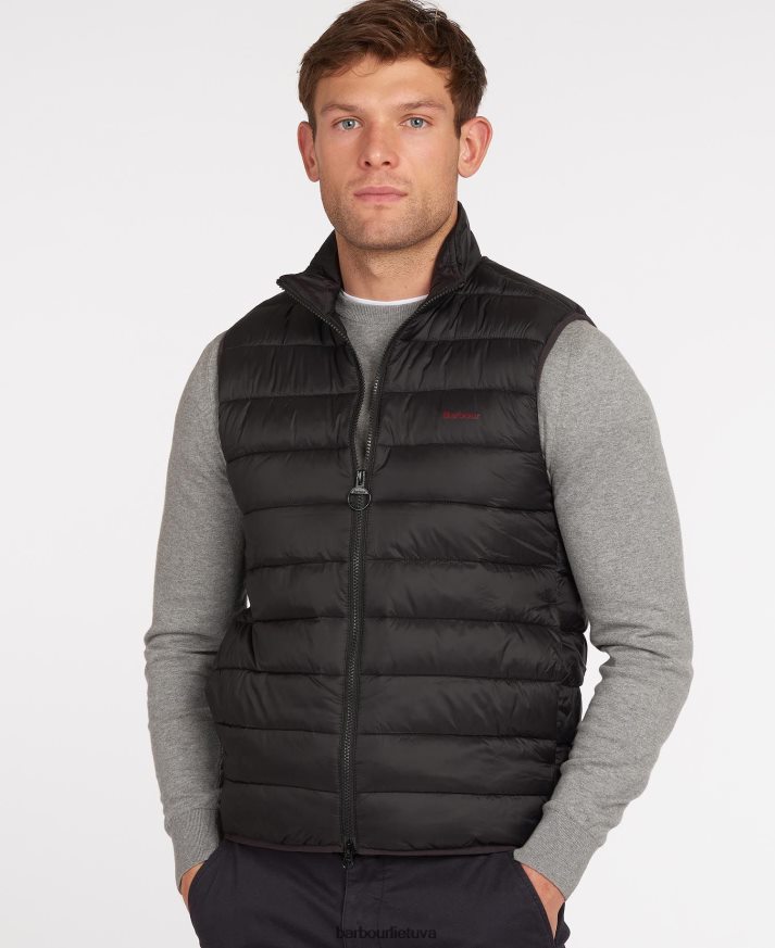 apranga Barbour bretby gilet juodas vyrų 6F6D80239