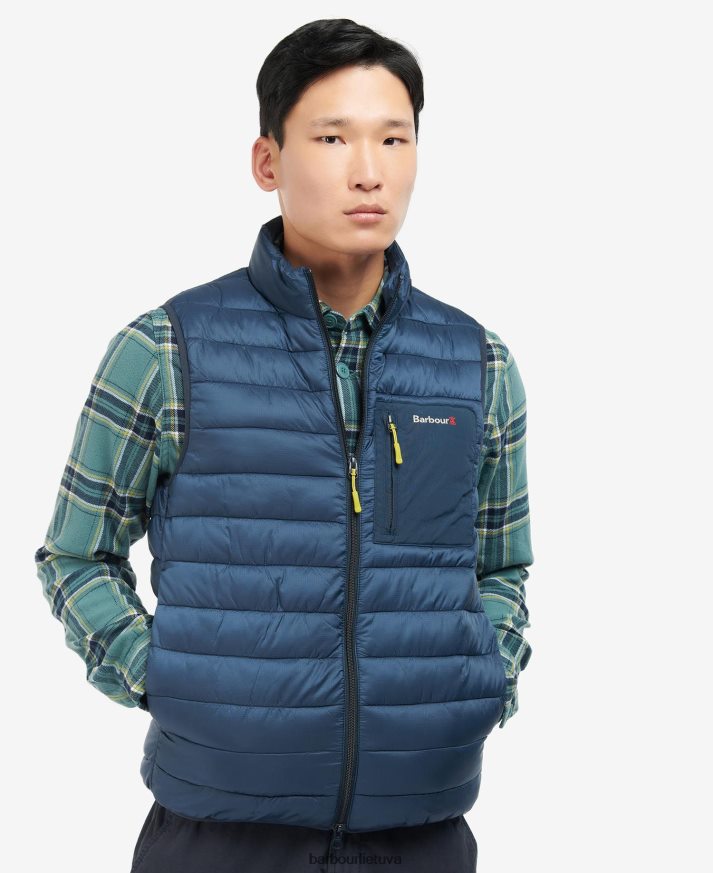 apranga Barbour burnall gilet klasikinis laivynas vyrų 6F6D80268