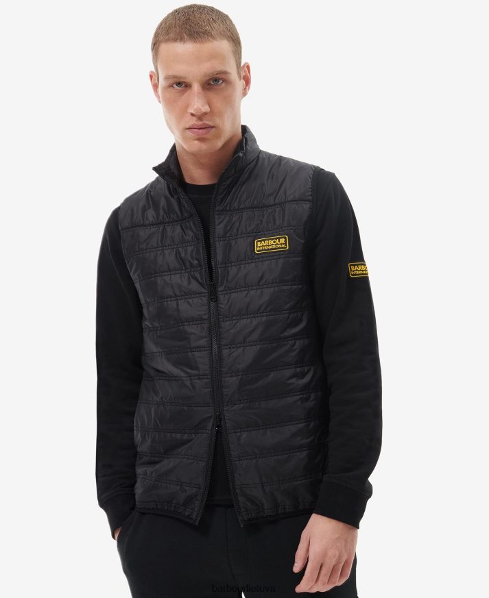 apranga Barbour joninė gilet klasikinis juodas vyrų 6F6D80260